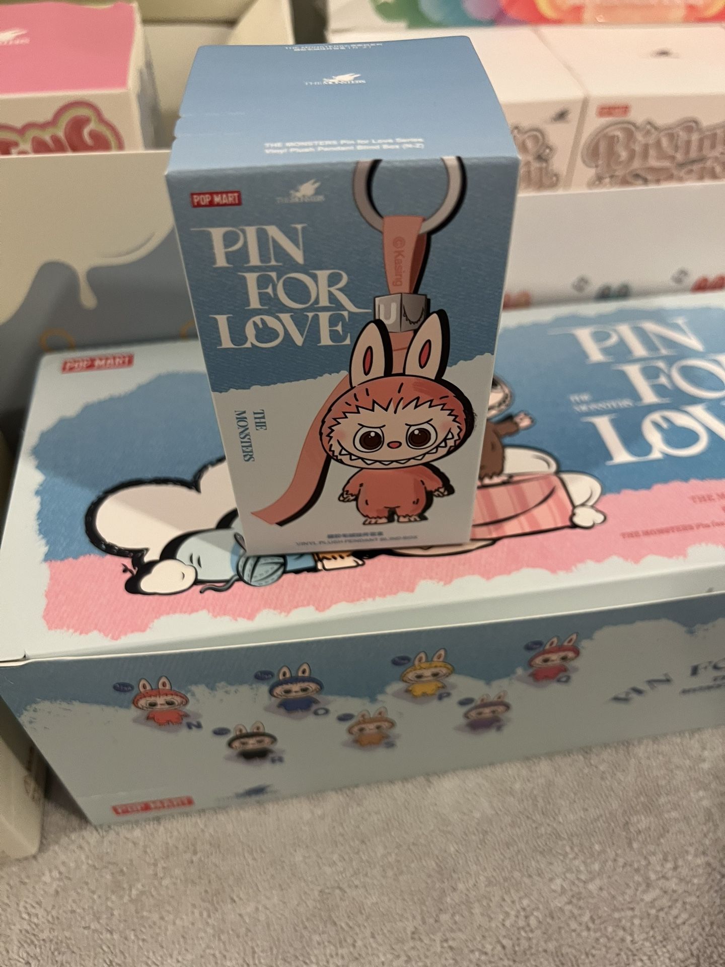 Labubu Pin For Love N-Z Single Blind Box