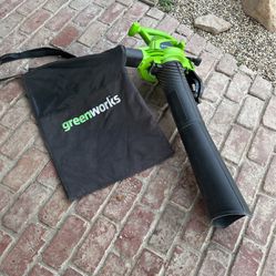 Green works Leaf Vacuum Blower