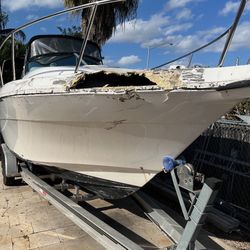 Fiber Glass Work On Boat 