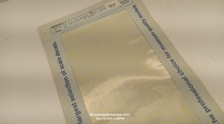 Microscale Decals 48-0176 1/48 Scale U.S. ID Letters & Numbers FS 36495 18" 21"