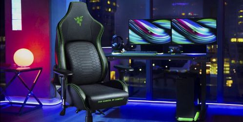 Razer Original Iskur Gaming Chair (Full Mechanical Lumbar) NIB SEALED