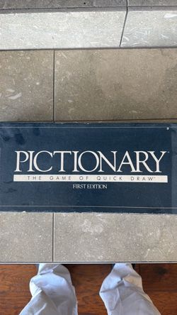 Pictionary First Edition Board Game