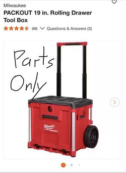 Milwaukee Packout Rolling Drawer (NEW) Divider / Inserts $25 NO BOX FIRM PRICE 