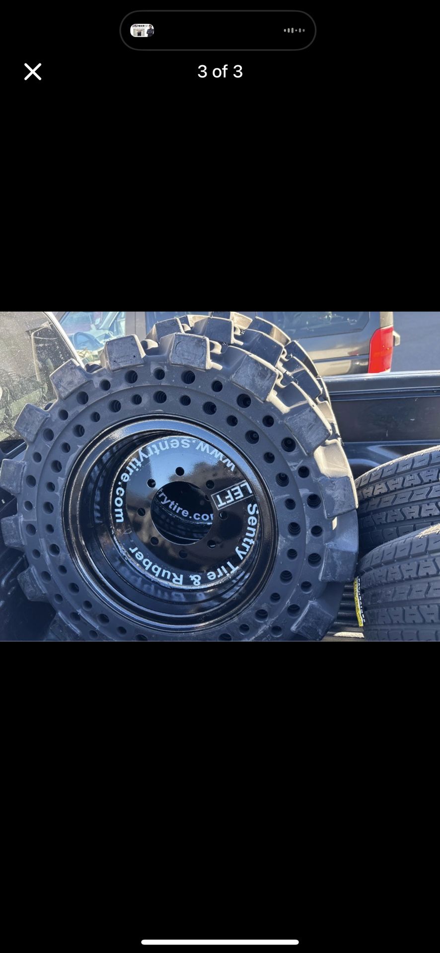 4 Solid Bobcat Tires 10-16.5 $2000