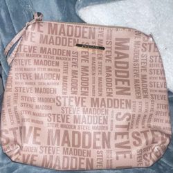Steve Madden Large Nude Clutch