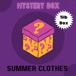 5lb Resellers Summer Clothing Box Dresses, Tops, Shorts, and Swim NWT NWOT