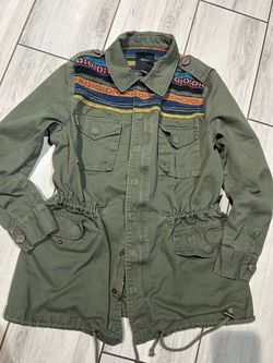 Forever 21 Olive Green Utility Jacket