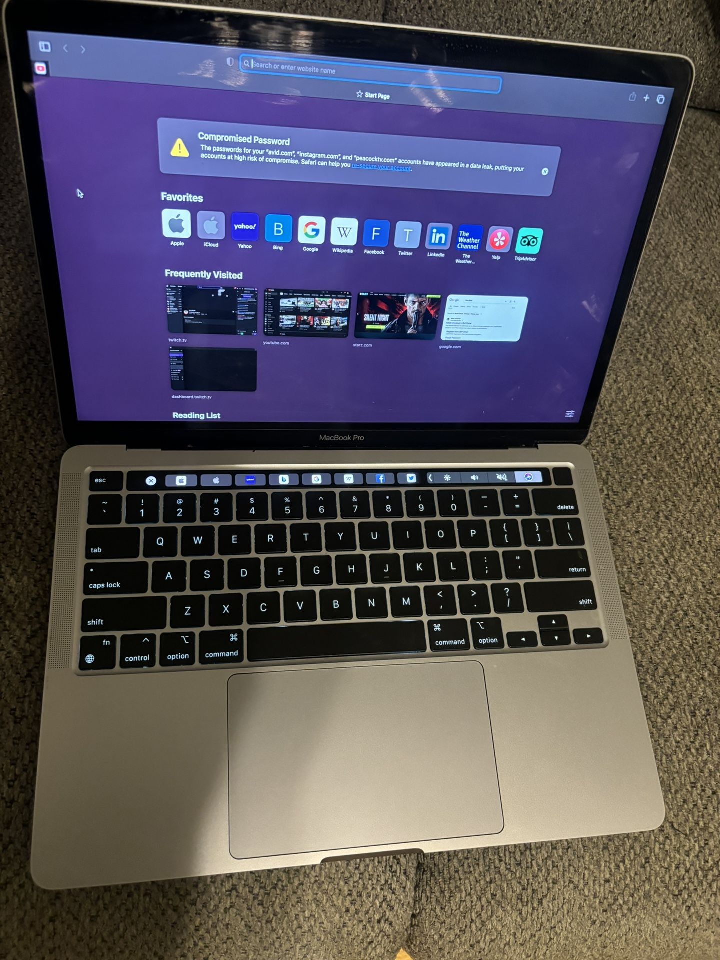 MAC book pro 15 TouchBar 