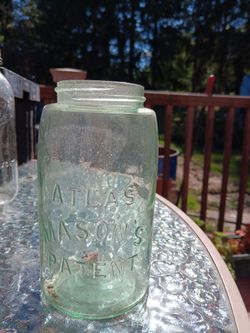 Atlas Blue Mason Jars