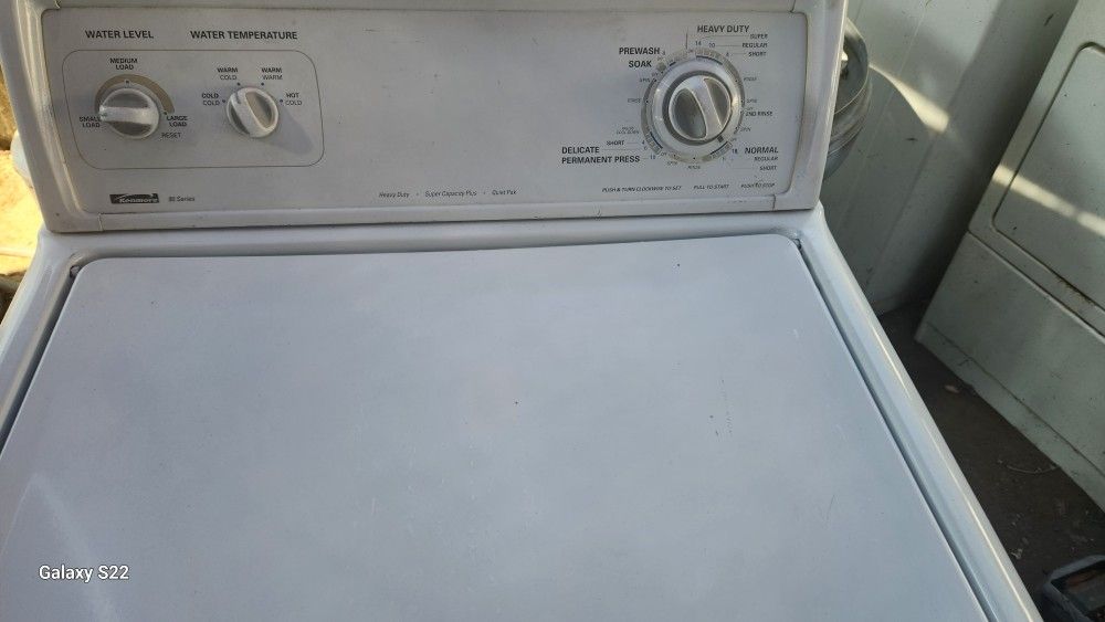 Kenmore Washer Super Capacity And Heavy Duty Works Exelent