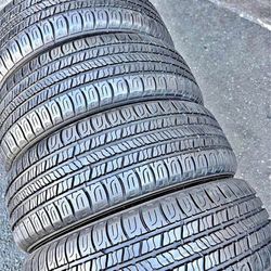225/65r17 Goodyear Tires Cón 80% De Vida Las 4 