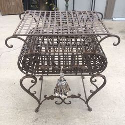 Vintage Side Table Or Nightstand 