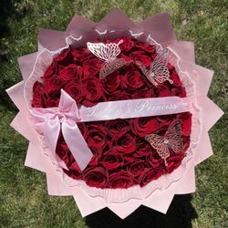 Ramo Buchon Roses Flower Bouquet 