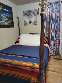 Full 4 Post Bed Frame