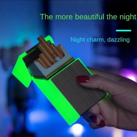 LUMINOUS CIGARRETE CASE