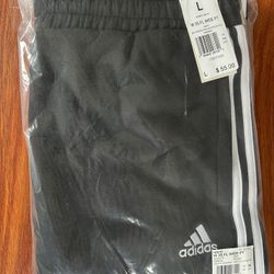 UNOPENED Adidas french terry wide pants size large