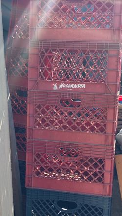 FREE MILK CRATES