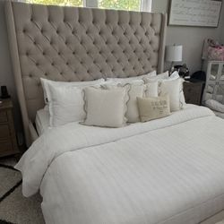 Upholstered King Size bed 