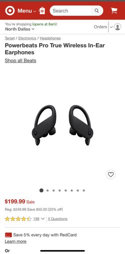 Beats Powerbeats pro $125