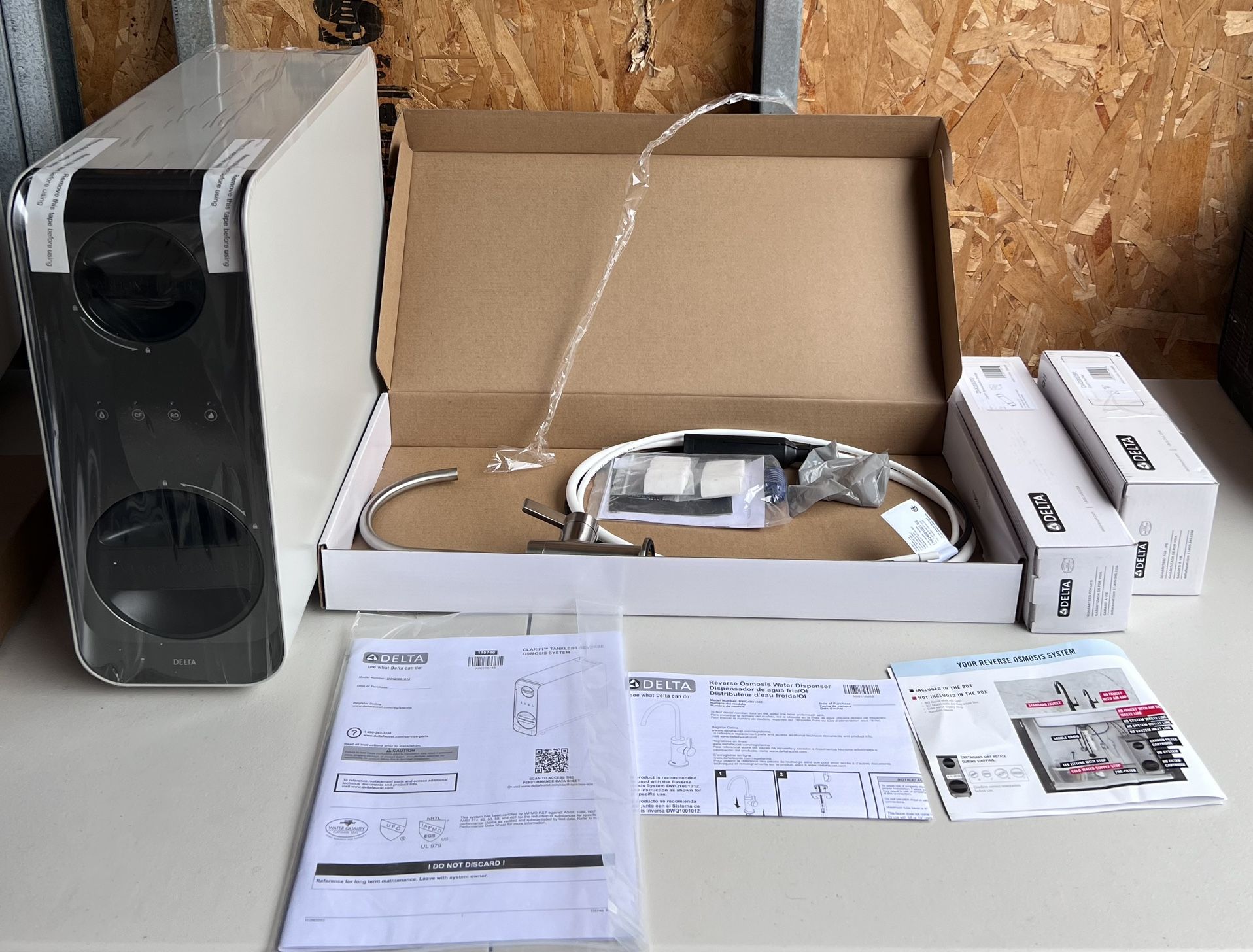 Delta Clarifi Tankless Under Sink 6-stage Reverse Osmosis System