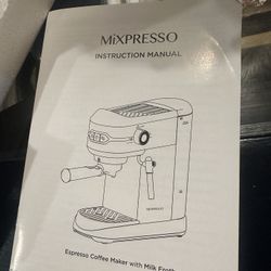 Brand New Espresso Machine