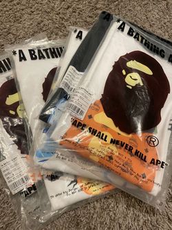 Bape shirts Sizes Small - Xl