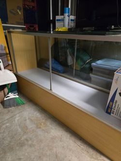 Display case/wood trim