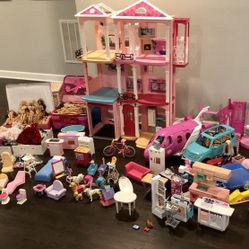 Entire Barbie Collection For Sale