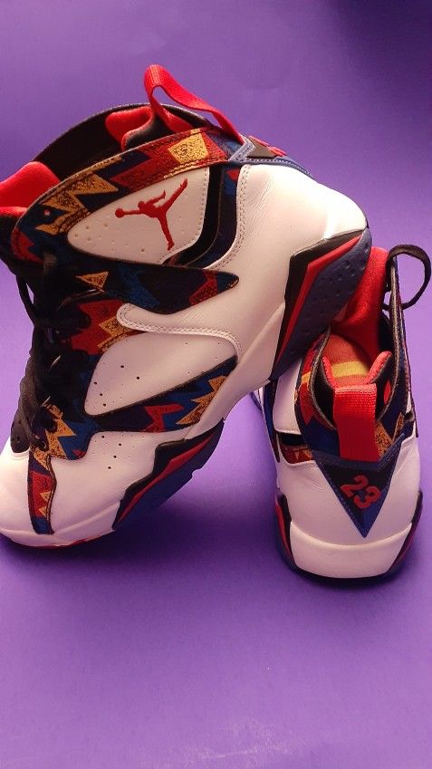 Jordan "Nothing But Net" Ugly $weater Shoe Size 10