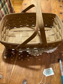 Longaberger Handwoven Basket