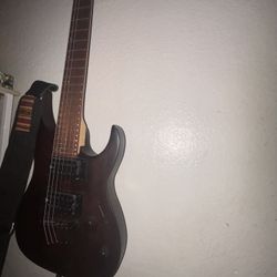 Guitar And Marshall Amp 