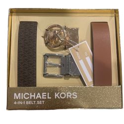 Belt Michael Kors 4 In 1 Belt Set 