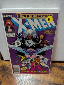 Marvel X-Men #242 Inferno Comic Book