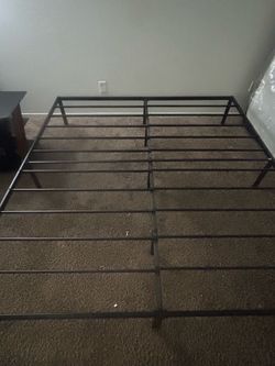 King size bed frame & Mattress
