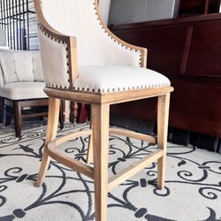 Farmhouse Barrel Counter Stool