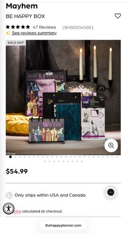 Disney Villains Happy planner set