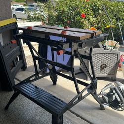 Portable Work center And Vise
