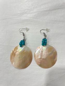 Handmade shell earrings