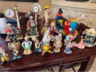 Vintage clown collection