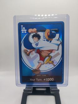 One Piece x Dodgers 2026 Luffy Don Promo Card