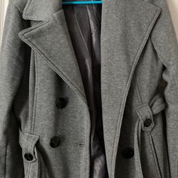 Grey Dress Coat 