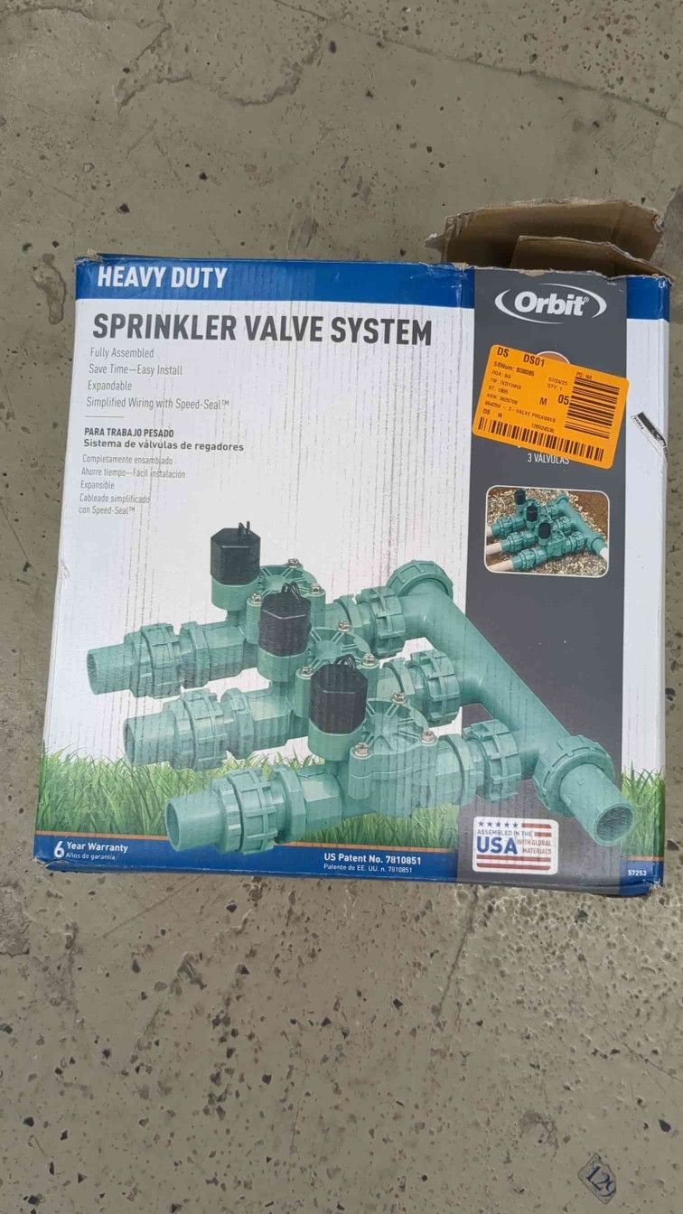 Orbit 57253 3-Valve Heavy Duty Preassembled Manifold