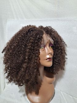 High Quality Brown Lace Front Wig 