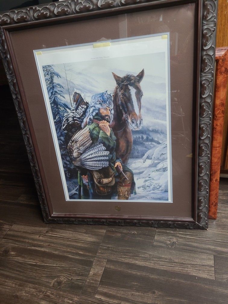 National Wild Turkey Federation Framed Print