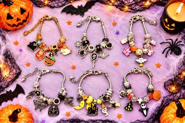 Halloween charm bracelets