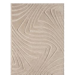 8x10 Brand New Thick Beige Rug 