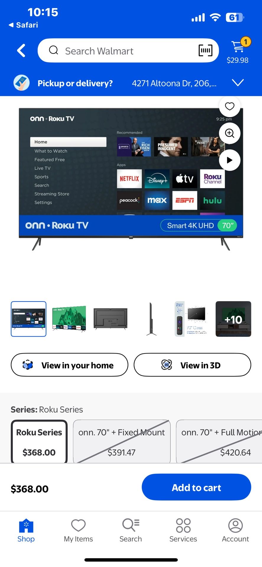 Onn 70 In Tv