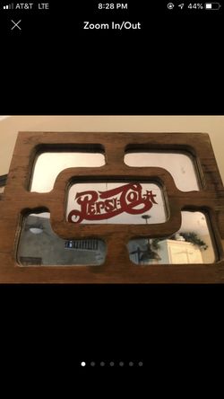 Vintage Pepsi Mirror Double Dot