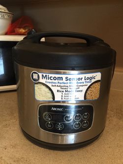 Aroma professional aroma professional rice cooker micom sensor logic, 10 cup  ( uncooked) for Sale in Los Angeles, CA - OfferUp