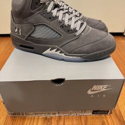 Jordan 5 “Wolf Grey” Sz: 11 Men